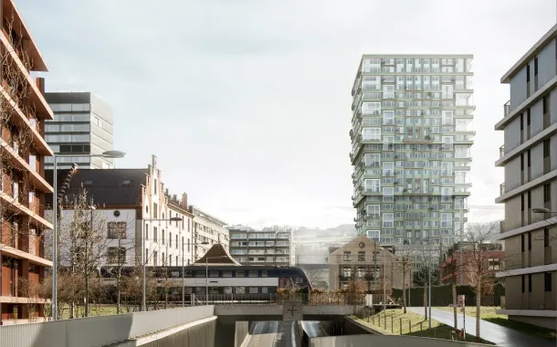 Hochhaus Pi - Bebauungsplan GIBZ